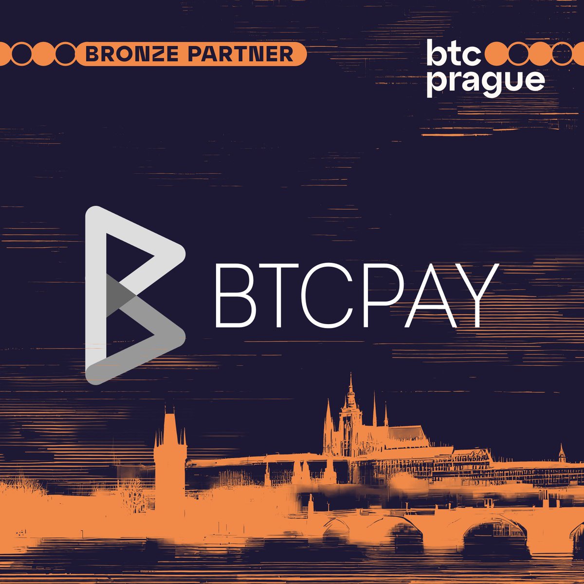 🥉 Bronze Partner of #BTCPrague 2024 @BtcpayServer is a self-hosted, open-source payment processor, which lets you accept #bitcoin payments with 0% fees and no third party. It's secure, private, censorship-resistant & free.