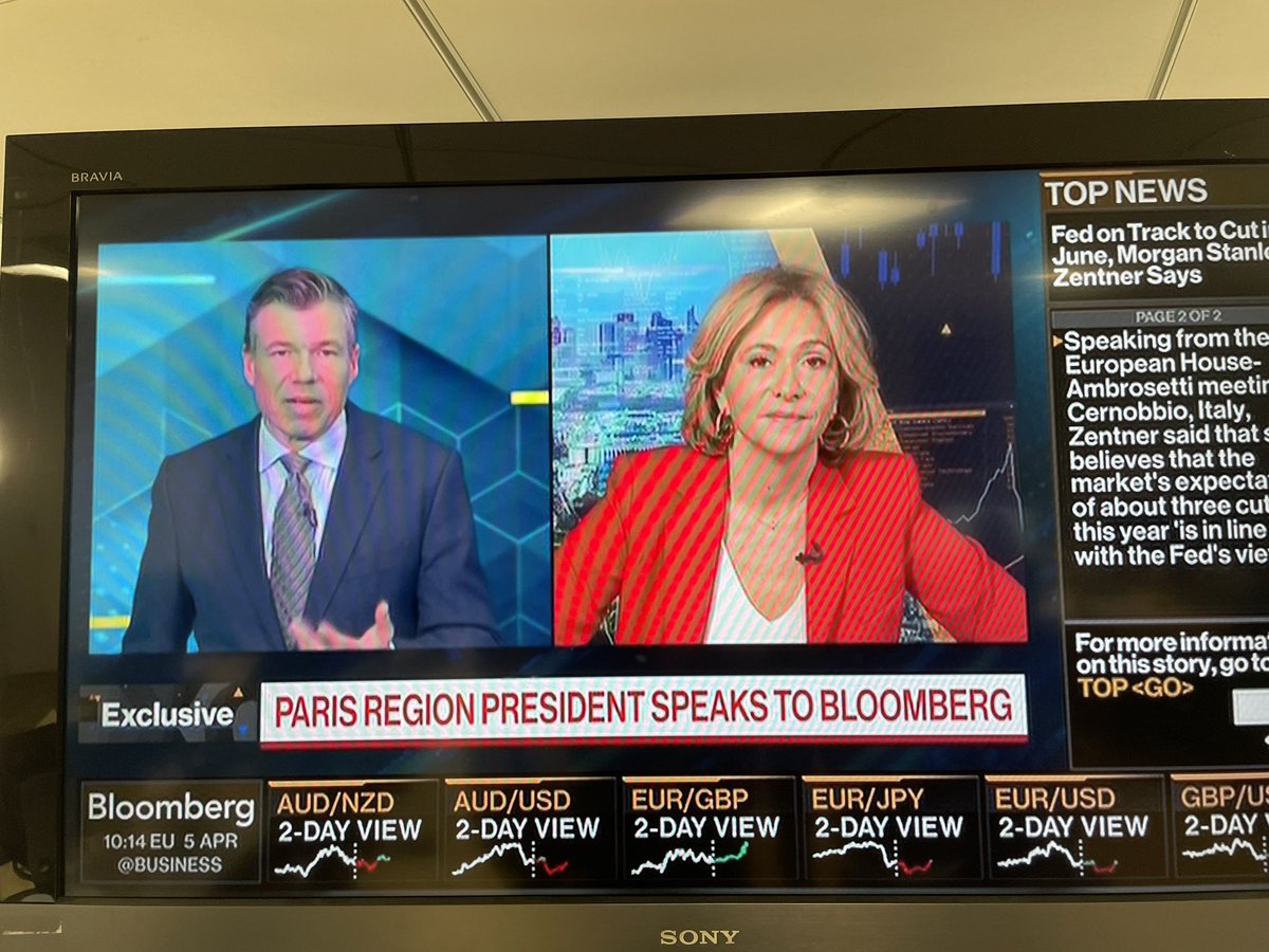 “We have imagined very thrifty games” - Valerie Pécresse live on Bloomberg TV