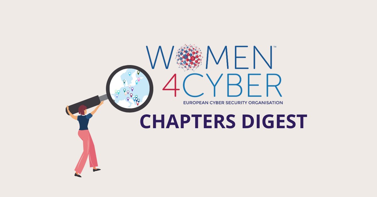 🚀 The 4th edition of our #ChaptersDigest is out! 🔗 Learn more about the activities of Women4Cyber around Europe: lnkd.in/eiANh9R9
