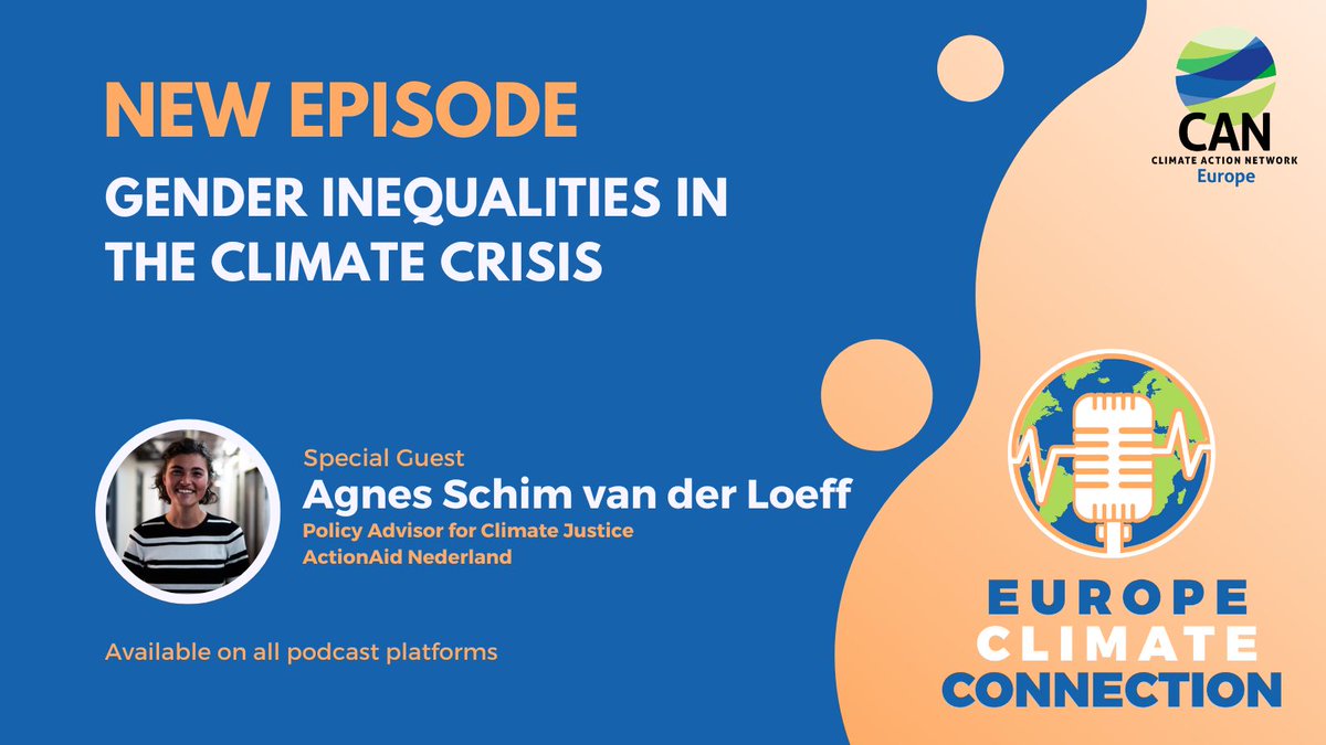 ⁉️How does the #climatecrisis increase existing gender inequalities? Climate crisis affects women differently across the planet, especially those living in vulnerable communities in the Global South. 🎧 Listen to our new podcast episode featuring our guest @AgnesSchim from…