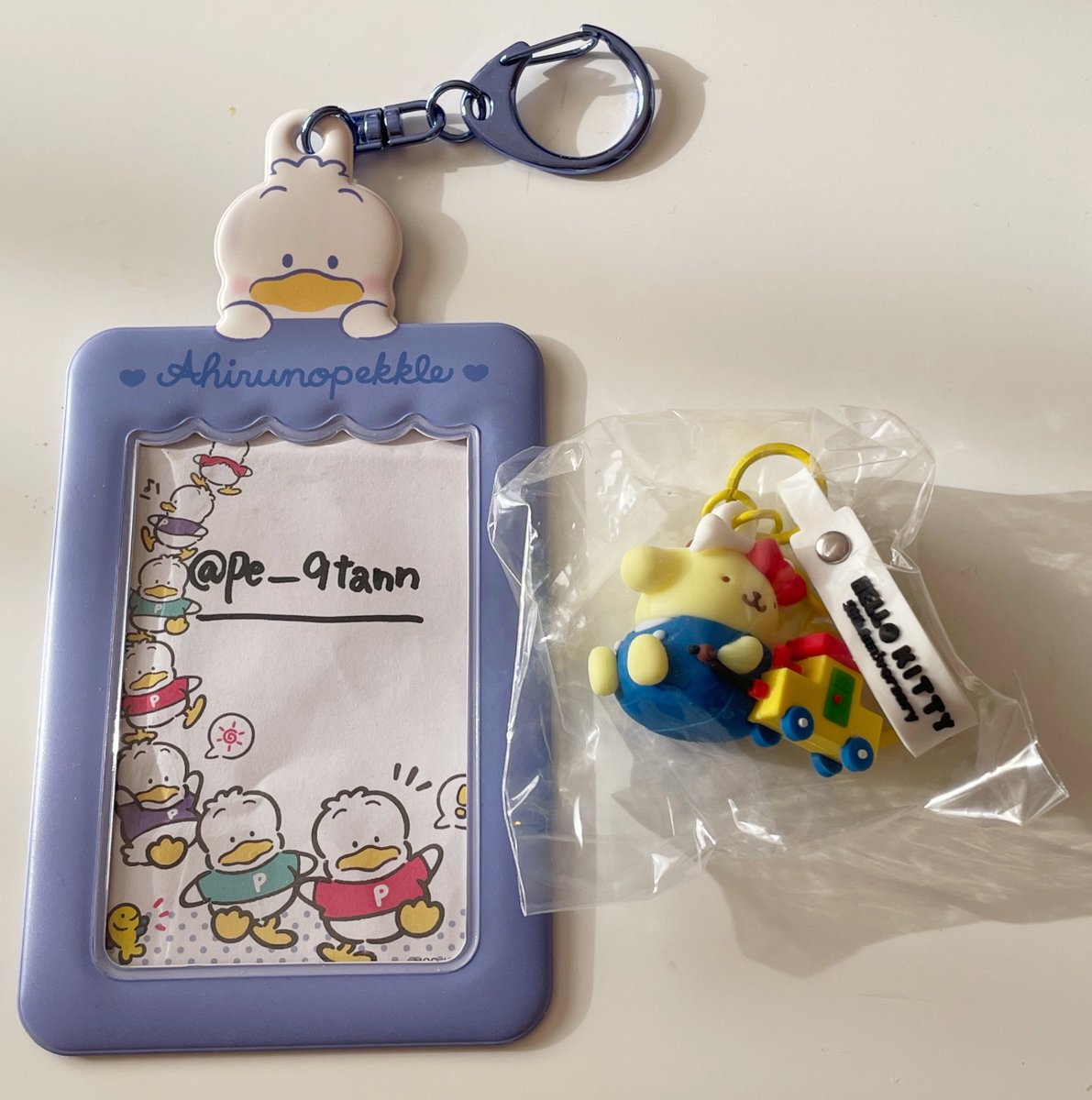 【交換】 サンリオ HELLOみんな！ シークレットキーホルダー キーホルダー

【譲】ポムポムプリン

【求】あひるのペックル

郵送、またはハーモニー手渡し（4/12.22）希望。

お気軽にお声掛けください！