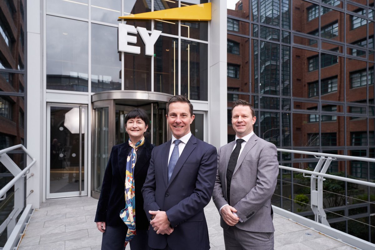 EY is proud to announce the launch of our Global Sustainable Finance Innovation Hub in Dublin to accelerate ESG progress for financial firms. Find out about the new hub here - go.ey.com/3POUsrO #BetterWorkingWorld