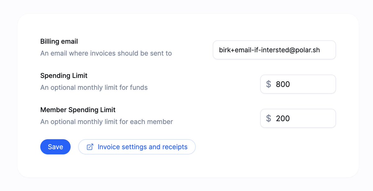 Our team has $200/month/engineer to spend on open source issue funding, subscriptions (and soon one-off donations, PR tipping etc). It's a sneak peak. Currently behind a feature flag - we need to build self-onboarding for teams. If you're business is interested. DM or email ♥️