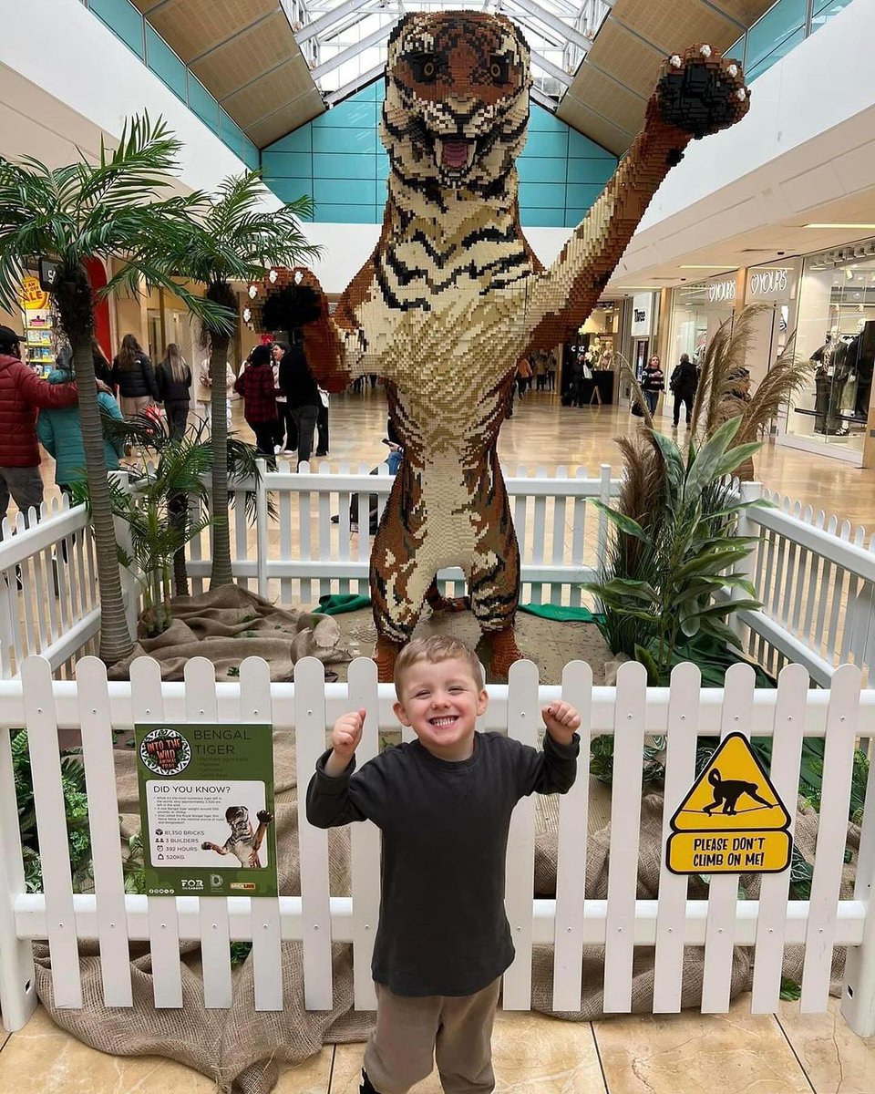 📣 THREE DAYS LEFT! 📣 If you want something FREE to do with kids during the final days of the Easter holidays, visit our Into The Wild animal trail! Grayson loved the Tiger and Panda; which animal was your fave? 📸 IG: cardiffcoolkid