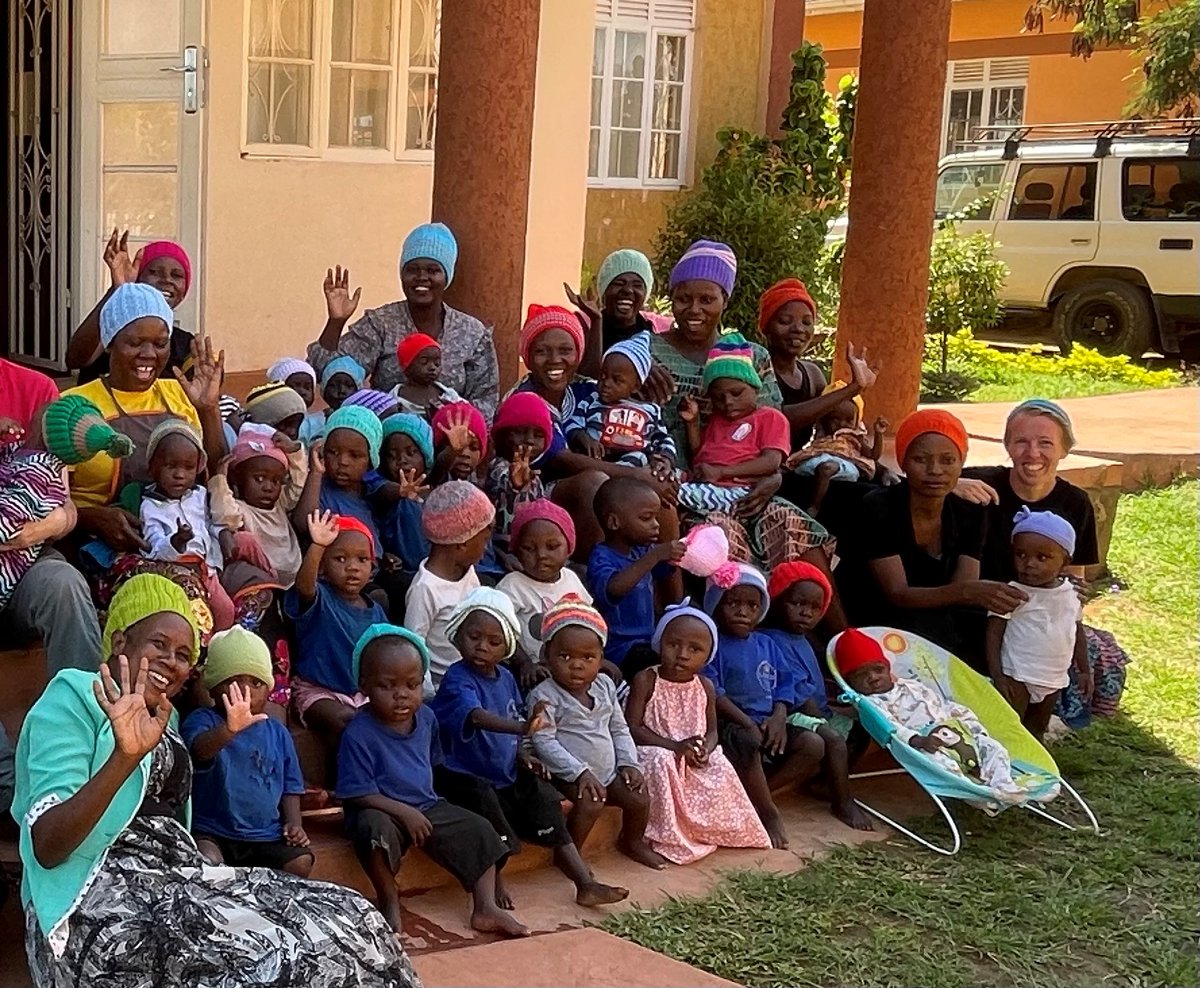 A children’s centre in Uganda received over 100 hats thanks to #knitting groups in our Diocese. Knitters from The Walesby Group of Parishes and the church in Cherry Willingham joined a wider knitting project. There were so many hats that they went out into the local community!