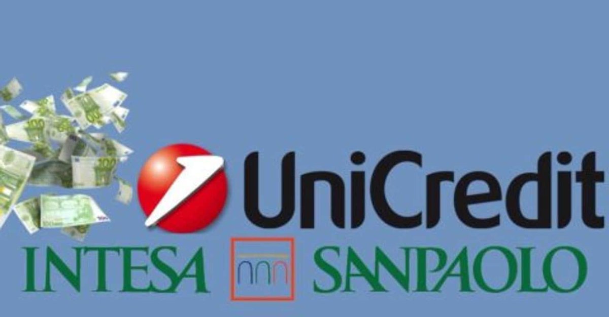 sole24ore's tweet image. 🔸 La coppia #Intesa - #UniCredit sorpassa in #Borsa le due big francesi e vale quasi tre volte le tedesche. 24plus.ilsole24ore.com/art/la-coppia-…