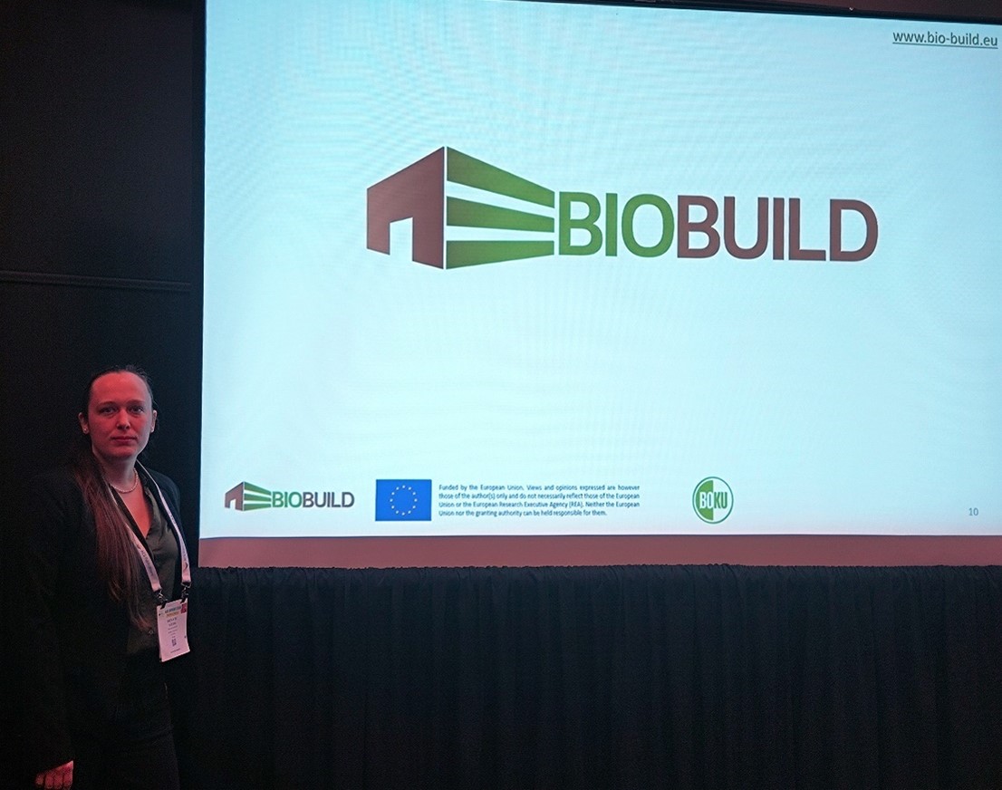 🌿 Exciting updates from the ACS SPRING 2024 Conference! Our partner @BOKUvienna @RenateWe  presented on 'Novel polysaccharide/#lignin based adhesive' presented within the BIOBUILD project. 

Download the presentation on #zenodo 👉 bit.ly/49rLY0X @AmerChemSociety