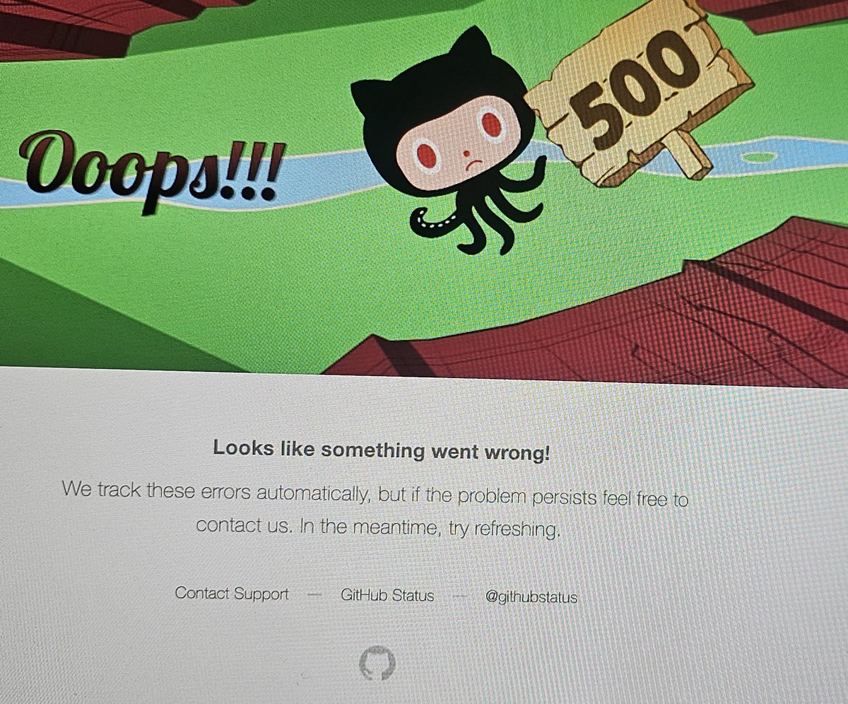 morning_coder's tweet image. Friday Fun is finally here.
#GithubDown
#GitHub