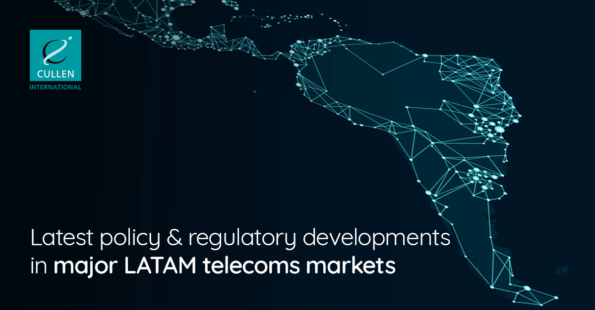 The last 3 months have seen significant regulatory developments in Latin America - including the award of and planning for #5G and IMT auctions, the promotion of #spectrum access and sharing, and new #satellite and #submarine #connectivity. Find out more ▶️okt.to/fiFRyA