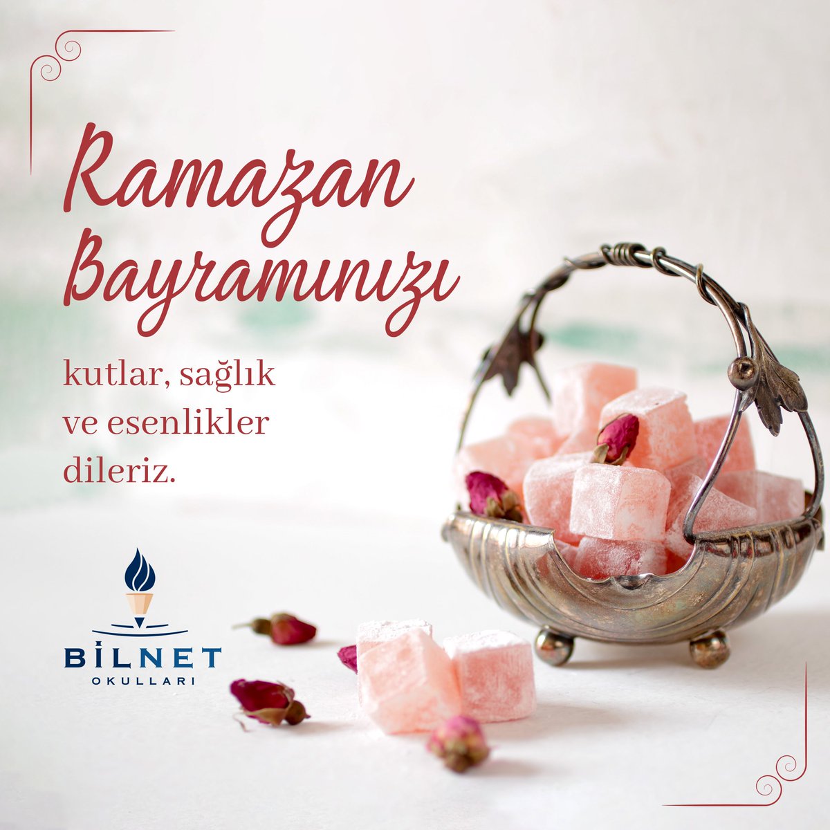 Ramazan Bayramınızı kutlar, sağlık ve esenlikler dileriz. #BilnetOkulları #RamazanBayramı