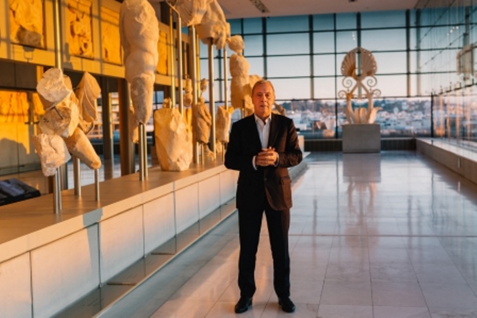 Professor Stampolidis, General Director of the Acropolis Museum on the Parthenon Marbles and their continued division parthenonuk.com/latest-news/87… 📷 credit Paris Tavitian #acropolismuseum #parthenonmarbles #reunitetheparthenonmarbles