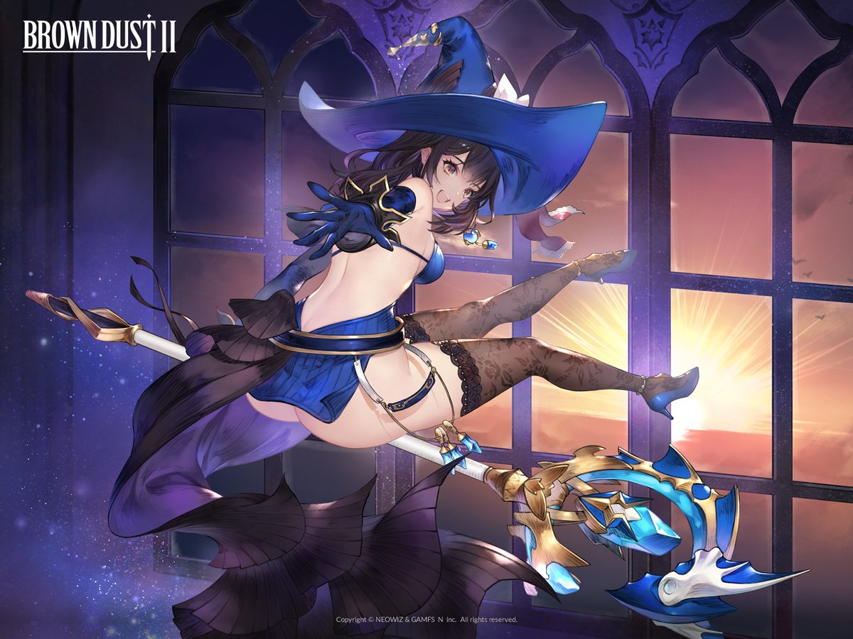 魔法学校教授 シェラザード」「300日記念イラスト」壁紙公開中