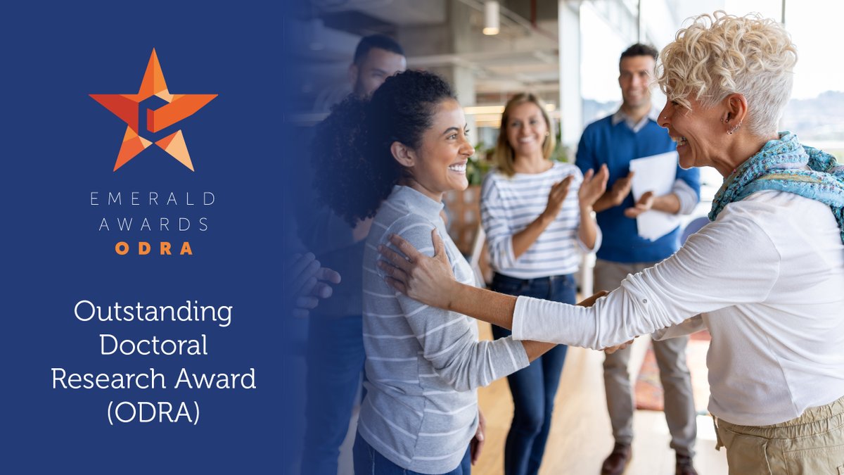 🏆 We are delighted to announce that the winners of the 2023 Outstanding Doctoral Research Awards (#ODRAs) are Sherri Kong and Martha Elena Núñez López! 🏆 Read their stories here: bit.ly/3TFDTzG @EFMDNews @HETLAssociation @RRBMNetwork @TecdeMonterrey @QueensUniv