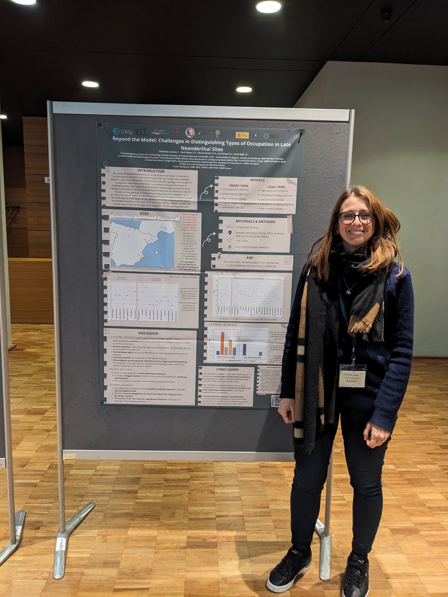 This week, we presented part of our research about the birds of prey from #LazaretCave (France) at the @Obermaier_Soc conference. Our PhD student #VLubrano also presented the first results of her project! Both posters were really well received! @ICArEHB @PACEA_Bordeaux @iphes