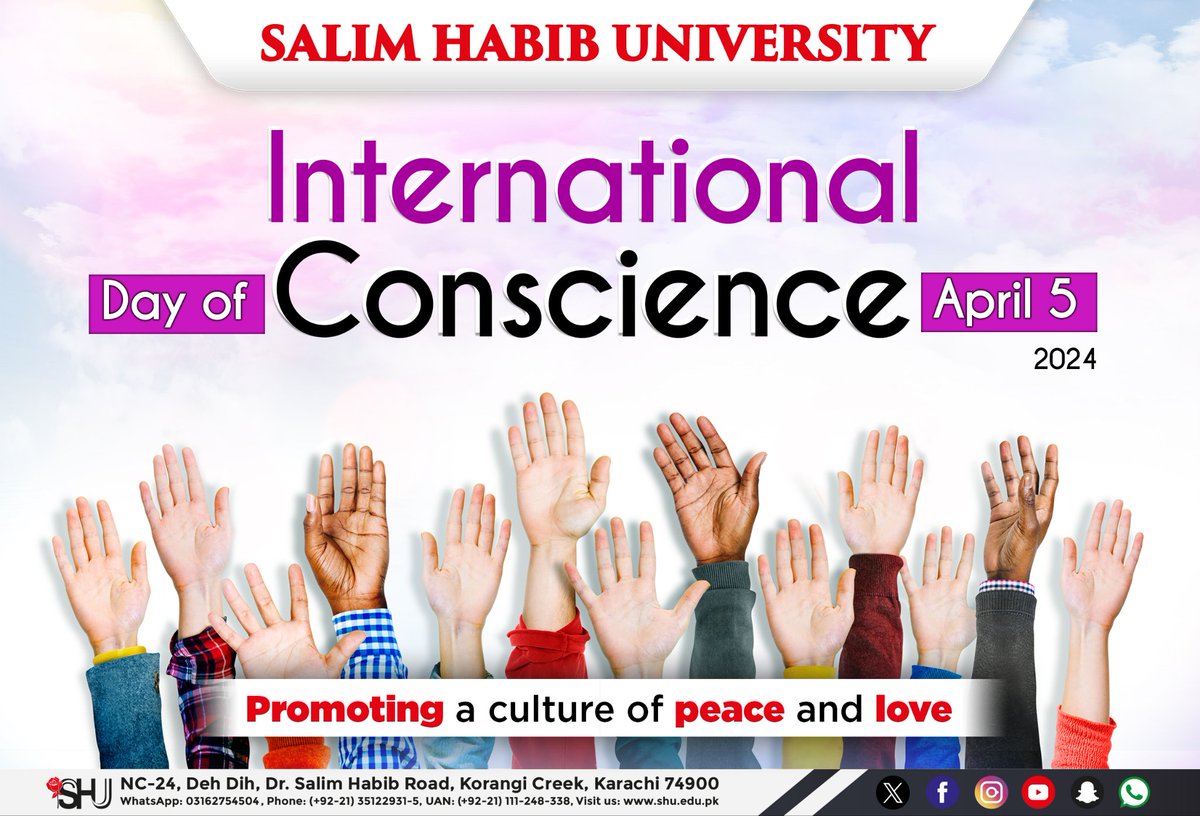 Salim Habib University tweet media