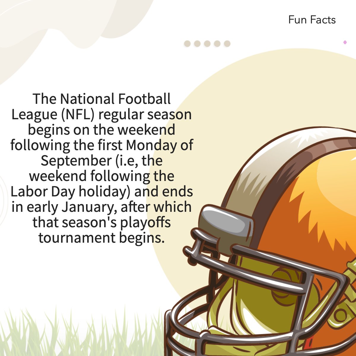 Do you watch the regular season of the NFL?

Let us know below!

#americanfootball #nflfootball #sportsfacts #didyouknow #superbowl