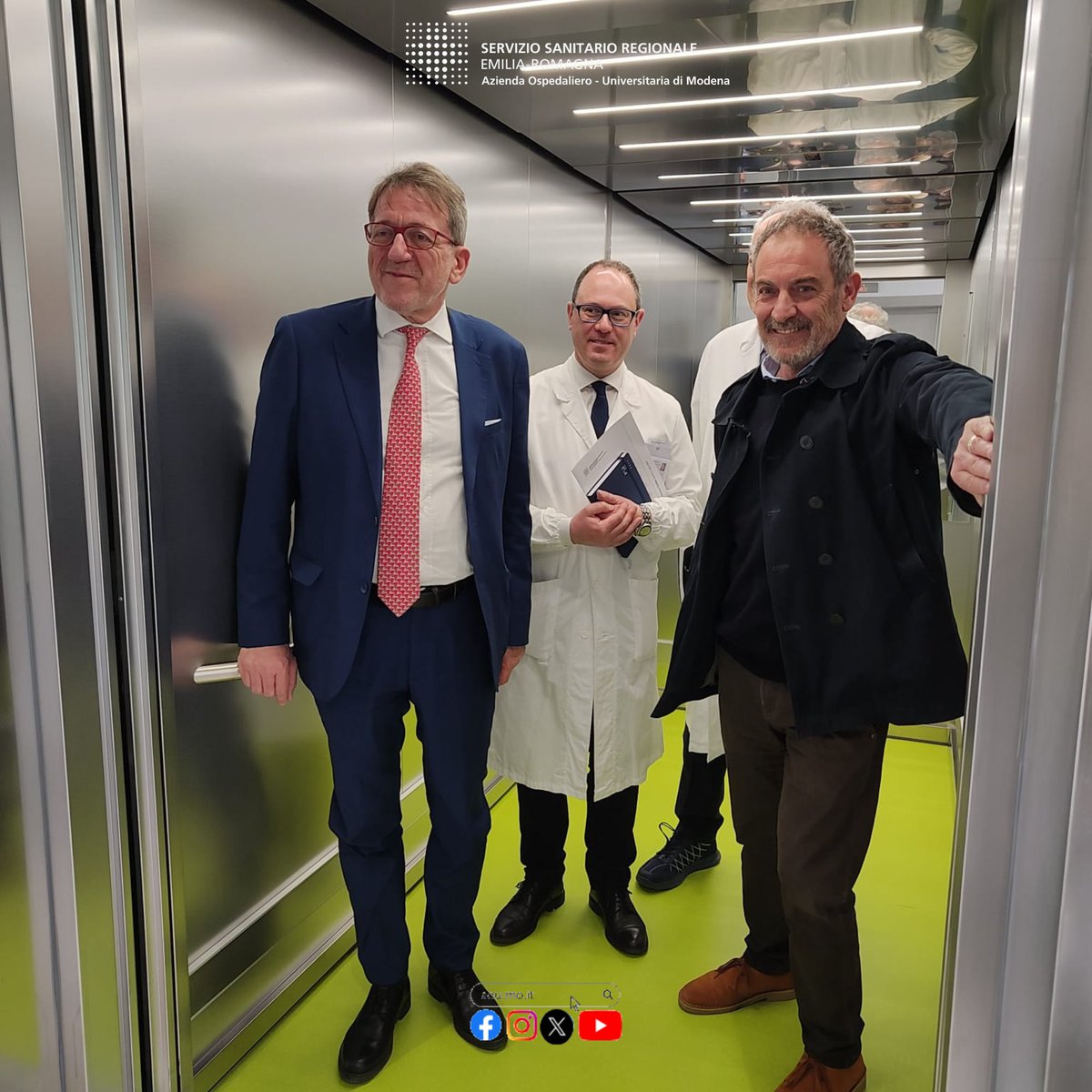 Due nuovi ascensori per il #Policlinico di #Modena 📷 Oggi l'inaugurazione alla presenza del sindaco Gian Carlo Muzzarelli Leggi la news t.ly/H2nN_ #aoumodena @RegioneER @cittadimodena @GCMuzzarelli