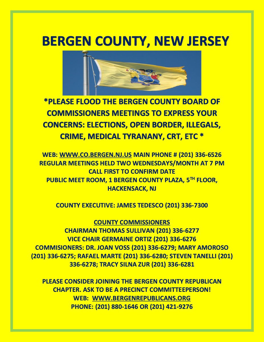 Stand up for yourselves #BergenCounty #NJ #Jersey #NewJersey !!