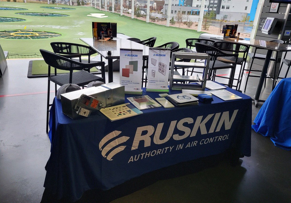 Ruskin featured at the Utah #ASHRAE Spring Fundraiser last week! Thank you to all who attended!