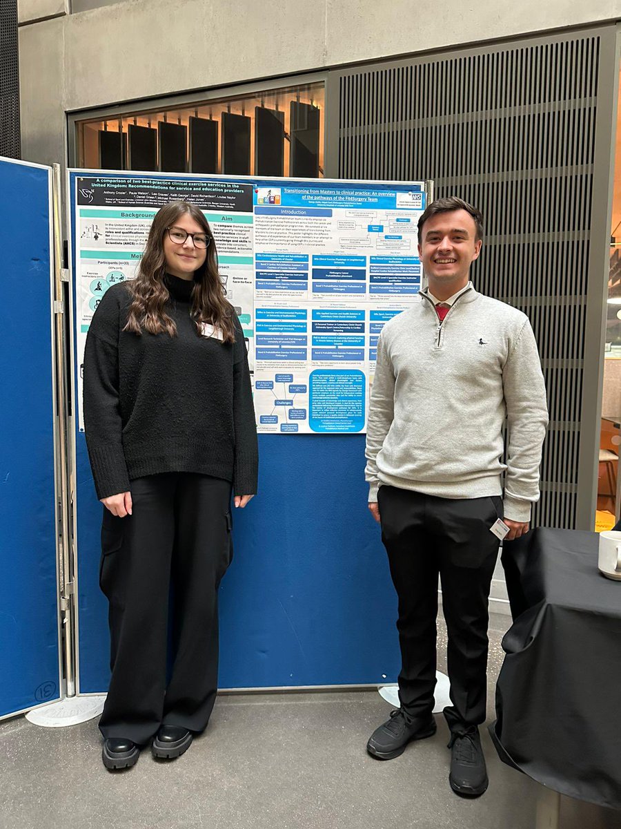 Really proud to see our team presenting posters at the inaugural clinical exercise physiologist conference #CEPUK2024 <a href="/george_mullis/">George Mullis</a>