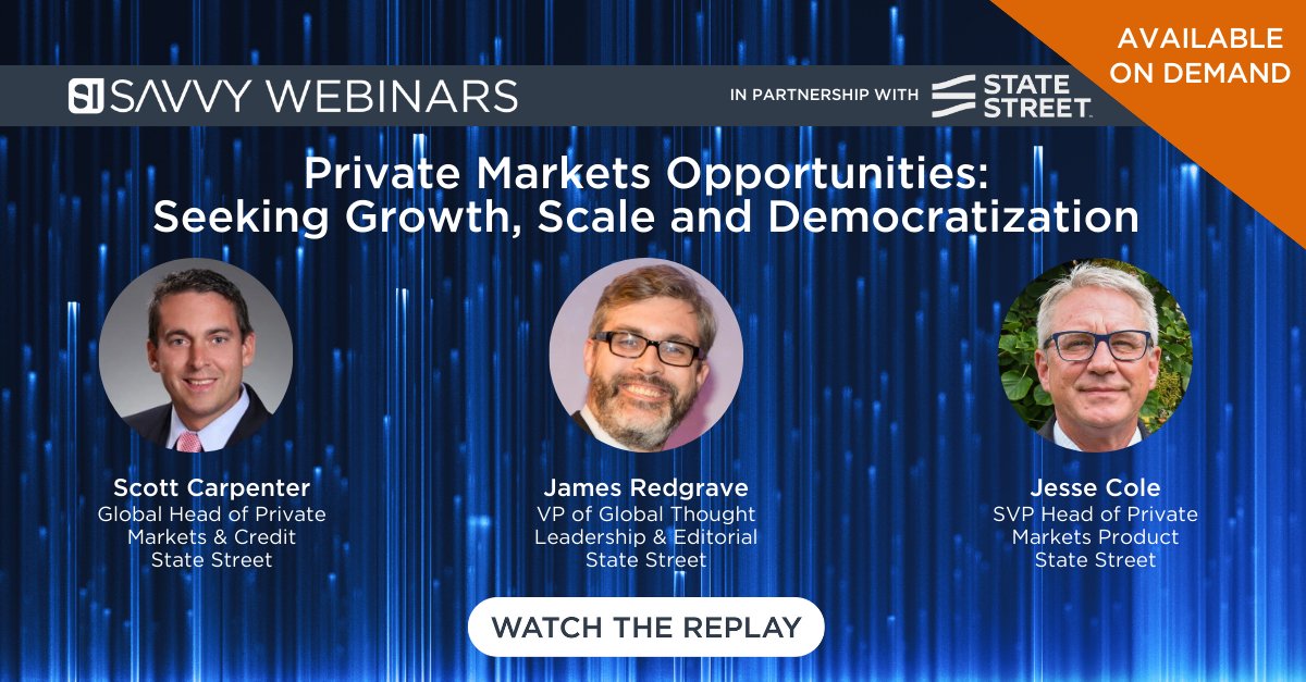 Are you considering the use of outsourcing and data management to enhance efficiency and reduce risk in private markets operations? Watch the replay of our 3rd annual State Street Private Markets Survey webinar where industry experts discuss the future of asset allocation.…