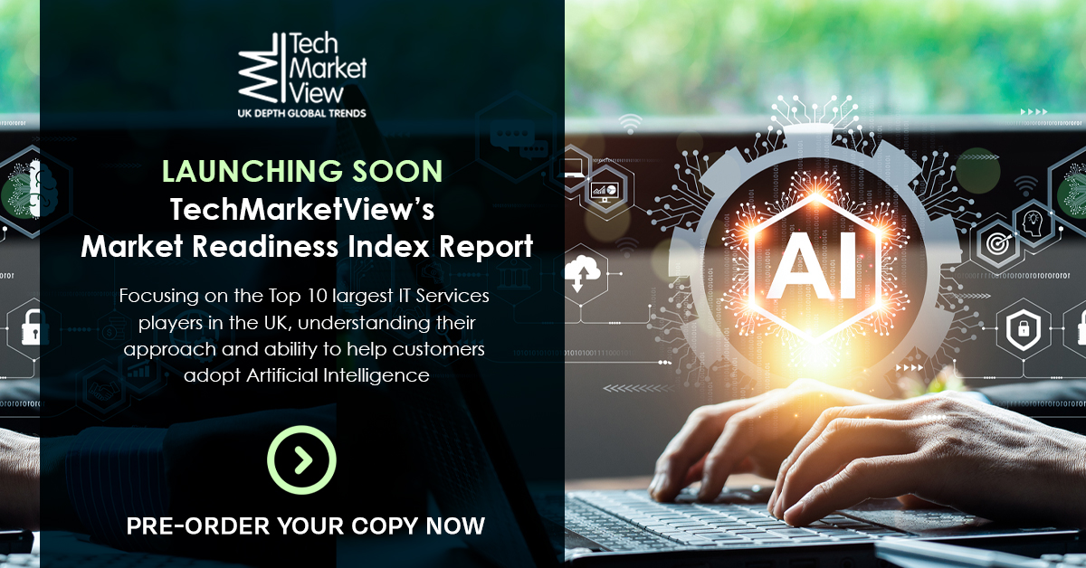 Pre-order your copy of the 2024 Market Readiness Index Report now! Our highly anticipated 5th #MRIreport delves into the readiness of the Top 10 largest IT Services players in the UK to support their clients in adopting #AI. Find out more here: techmarketview.com/MRI24/