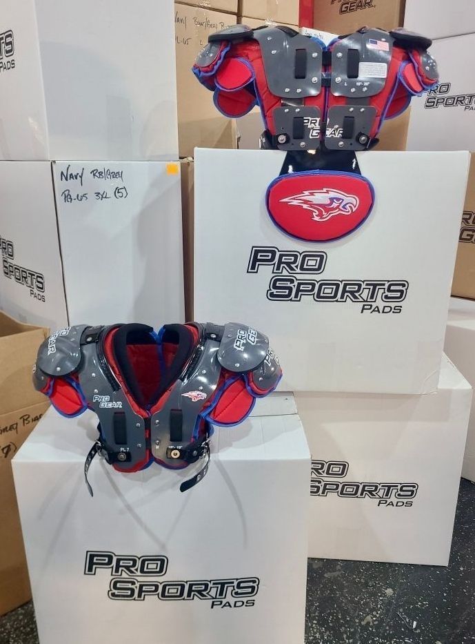 #ProSportsCustoms going out to the @HammondFootball #Skyhawks!🔴🏈🔥

@JohnsonLambe and Adam Holmes, thanks for your help on the partnership!

@HammondSports

#KnowTheLogo #MadeInTheUSA #FootballSeason #SportingGoods #ShoulderPads #Backplates #FootballEquipment #SportsEquipment