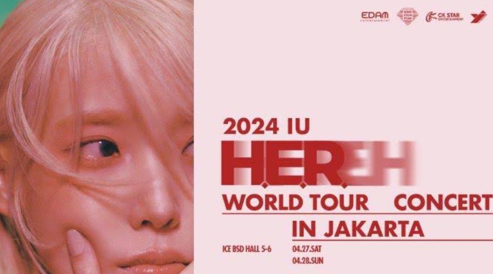 WTS IU HER IN JAKARTA DAY 1 (27 APRIL 2024)

CAT 1A (AVAILABLE 2 TIX)

Harga normal (boleh nego)

Bisa bayar di venue pas udh jadi gelang krn kita nonton jg di hari yg sama

Trusted!! dijual krn kmrn panic buying pas war jd kelebihan🙏🏻😭 #wtsIUinjakarta #wtbIUinjakarta