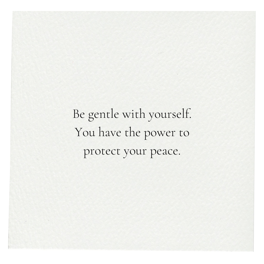 Protect your peace fiercely. In a world full of noise and chaos, protecting your peace is an act of self-care and preservation.
