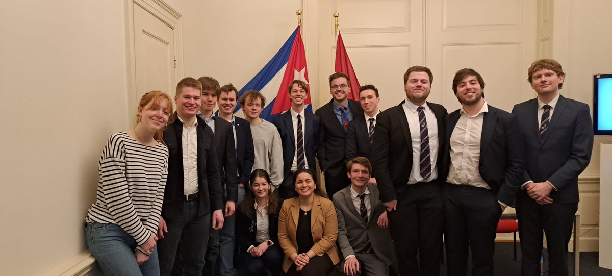 SIBLeiden's tweet photo. On Wednesday March 28th, our students visited the Embassy of Cuba in The Hague. We talked about Cuban politics, film, and tourism. It was a very interesting discussion and we look forward to the Cuban film projection! Thank you Embassy of Cuba! https://t.co/no10LCcIRh