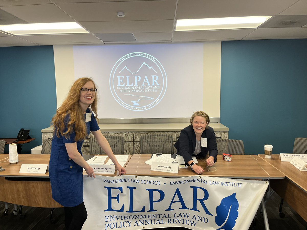 Excitement is building for our annual ELPAR DC conference. Join us this morning at eli.org/environmental-… @VanderbiltEELU @lindabreggin @ELIORG