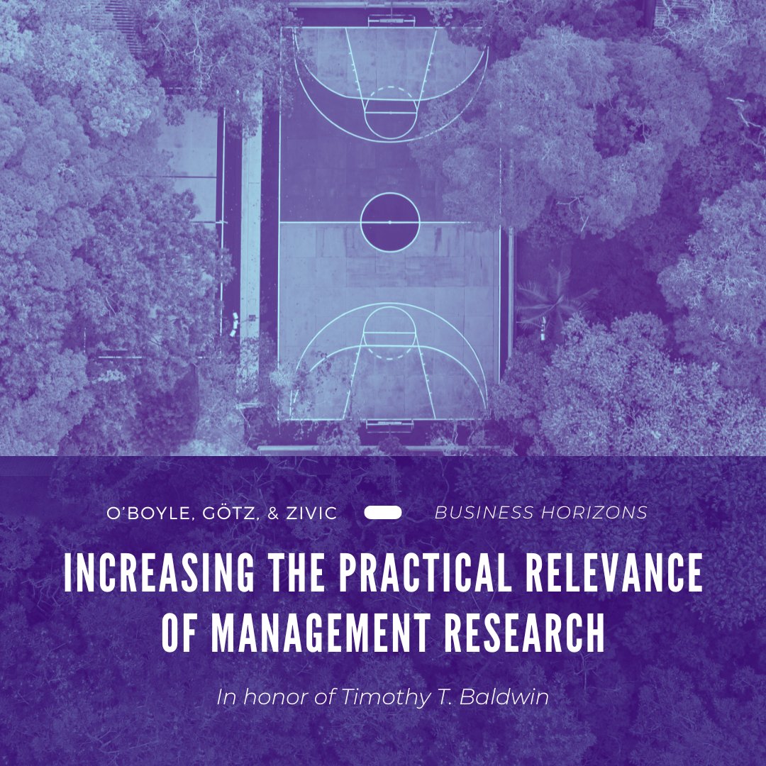 As an academic working in an applied area, Dr. Tim Baldwin always prioritized practical impact on communities and stakeholders. This article highlights some of the key takeaways from his teachings- bit.ly/3vxvMNQ