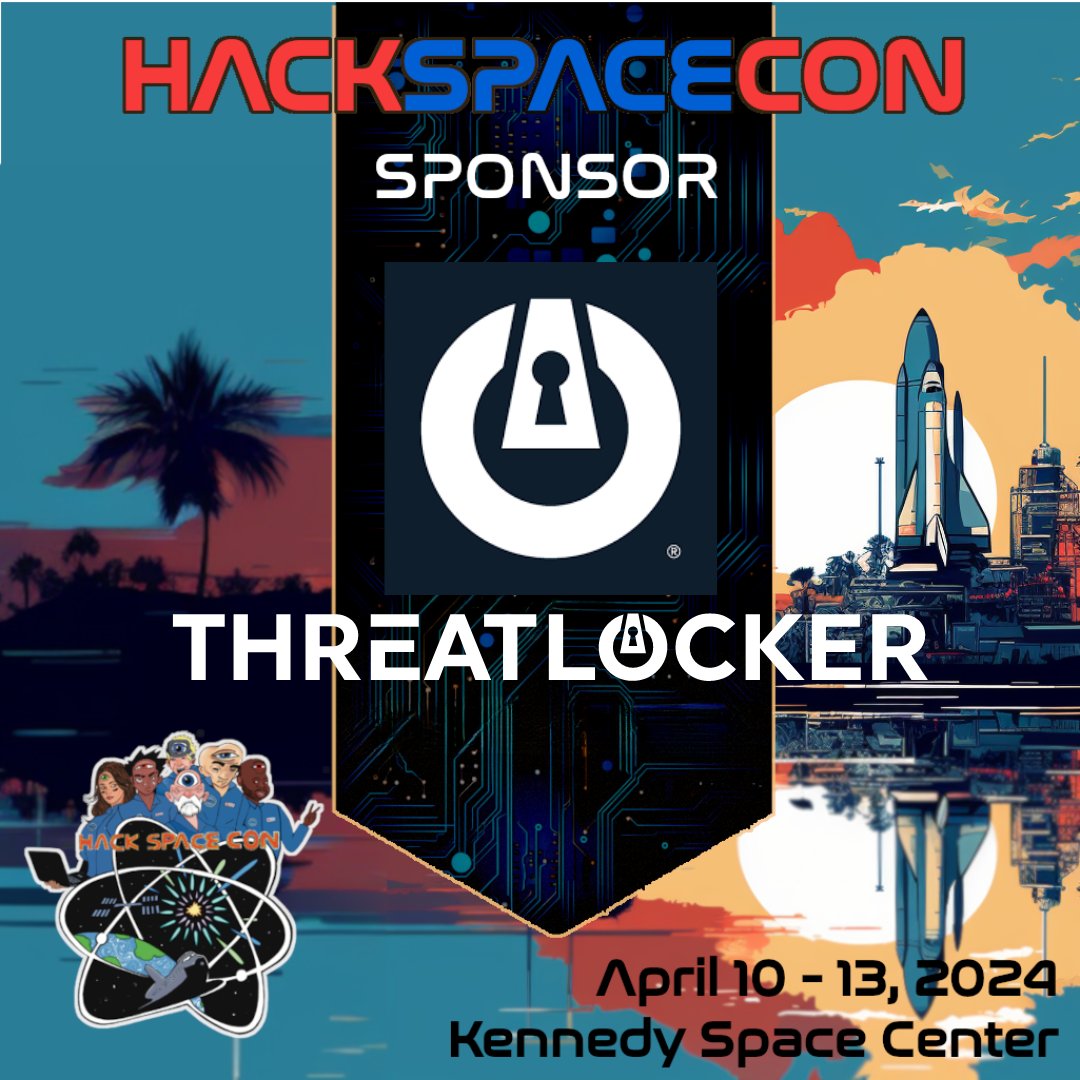 Thanks to @ThreatLocker for supporting the #hackspacecon @HackRedCon and the buildcyber.org mission!