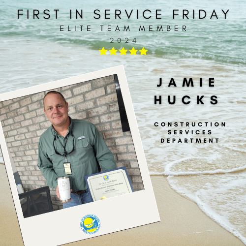 MyrtleBeachGov's tweet image. Congratulations! #FirstinService