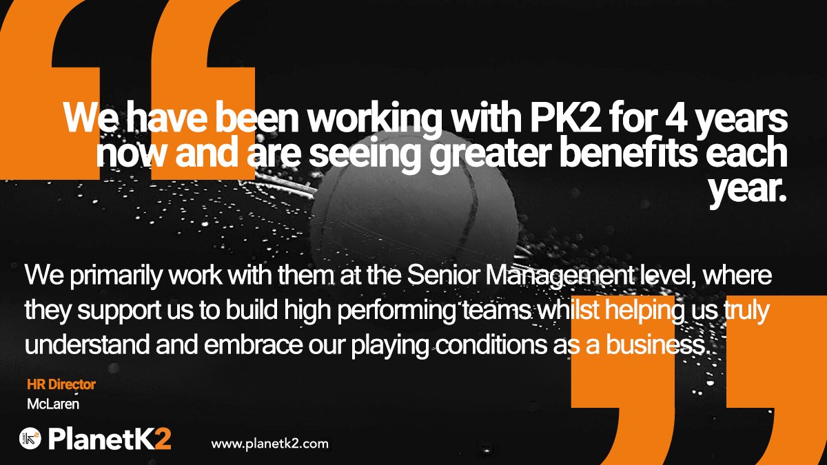 When we work with you we deliver impact not days. But don't take it from us...⬇️

If you're serious about performance impact, get in contact with the PlanetK2 team here⬇️
planetk2.com/contact/?utm_s…

#highperformance #humanperformance #teams