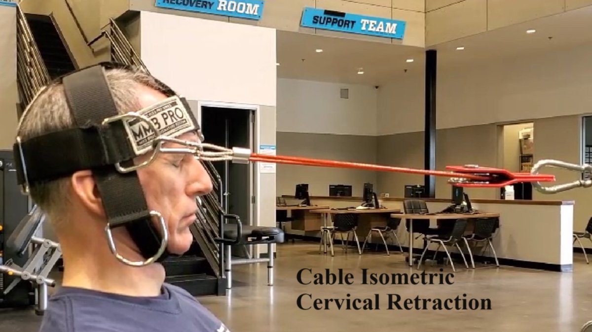 drdozellodc's tweet photo. Cable Isometric Cervical Retraction
Dr Donald Ozello DC
#cervicalretraction #isometriccervicalretraction #cablecervicalretraction #cableisometriccervicalretraction #neckexercises #neckstrengtheningexercises #chiropractor #sportsmedicine #posturecorrection https://t.co/zTk7tE6crf https://t.co/6BheECHsi4