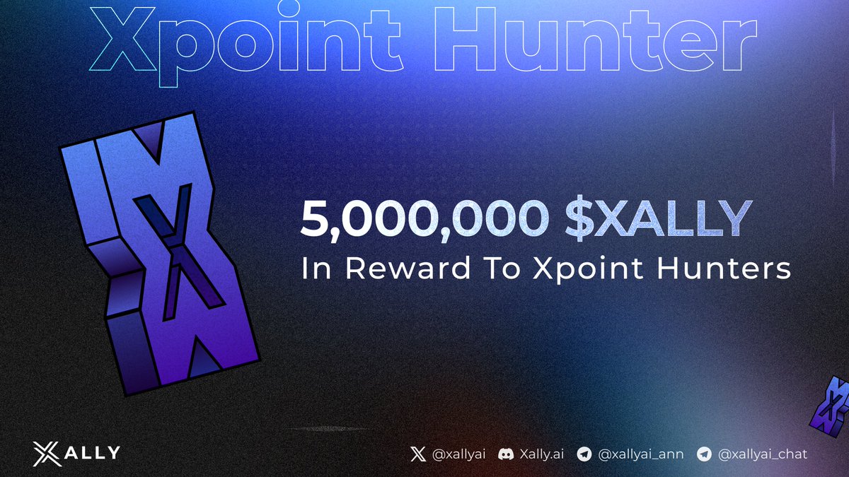 🌟 XPoint Hunter is Officially Live! 🎉 Embark on the ultimate quest with XPoint Hunter, now active and awaiting your participation. Here’s what’s in store for you: ✅Engage in Fun Tasks: Complete a variety of social tasks designed to be both engaging and rewarding. ✅Collect…