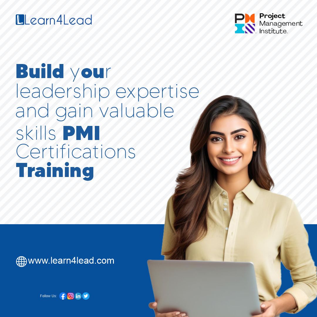 Unlock new career opportunities with PMI Certifications Training. Build your expertise and stand out in the competitive job market. PMI Certifications Training is your guide to mastering essential leadership skills.

#PMI #Training #Certifications #PMITraining #PMICertification