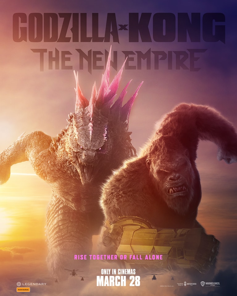 #godzillaxkongthenewempire
#godzillamovies
#kingkongmovies
#monsterverse
##fantasymovies 

Godzilla X Kong: The New Empire (2024). About to see this. Been waiting years for a sequel. I'm sure it will be as good as all the other movies in the Monsterverse franchise! 🥰🥰🥰🥰🥰🥰