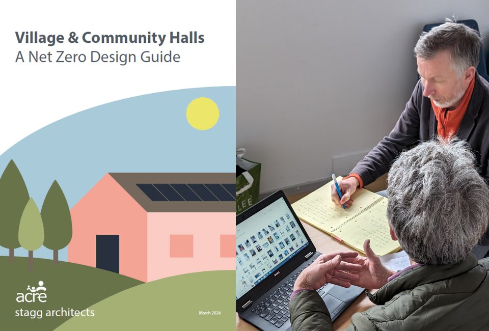 Have you seen our new #NetZero design guide for #villagehalls? Produced for us by architect Ben Stagg, it details everything you need to consider when retrofitting your #rural community building DOWNLOAD: acre.org.uk/village-halls-…