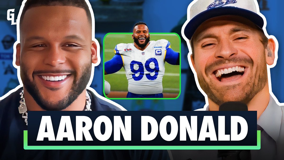 🚨AARON DONALD🚨 - Retirement decision - Being “satisfied” with NFL career - Stories from STL DLine room - Aaron’s legendary work ethic - Relationship with Sean McVay - Life after football podcasts.apple.com/us/podcast/gre… youtu.be/xCqCjahUEJA?si…