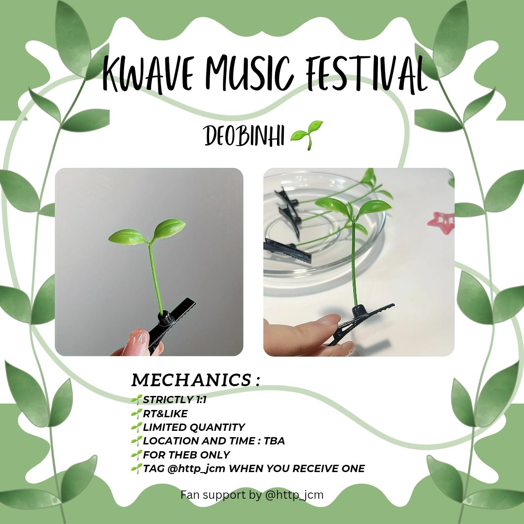 http_jcm's tweet photo. 🌱KWAVE MUSIC FESTIVAL
THE BOYZ FAN SUPPORT🤍

🌱STRICTLY 1:1
🌱RT&amp;LIKE 
🌱LIMITED QUANTITY 
🌱LOCATION AND TIME: TBA
🌱FOR DEOBIS ONLY
🌱TAG @/http_jcm WHEN YOU RECEIVE ONE 

Fan support by @http_jcm 🤍 https://t.co/5xMUUBB60S