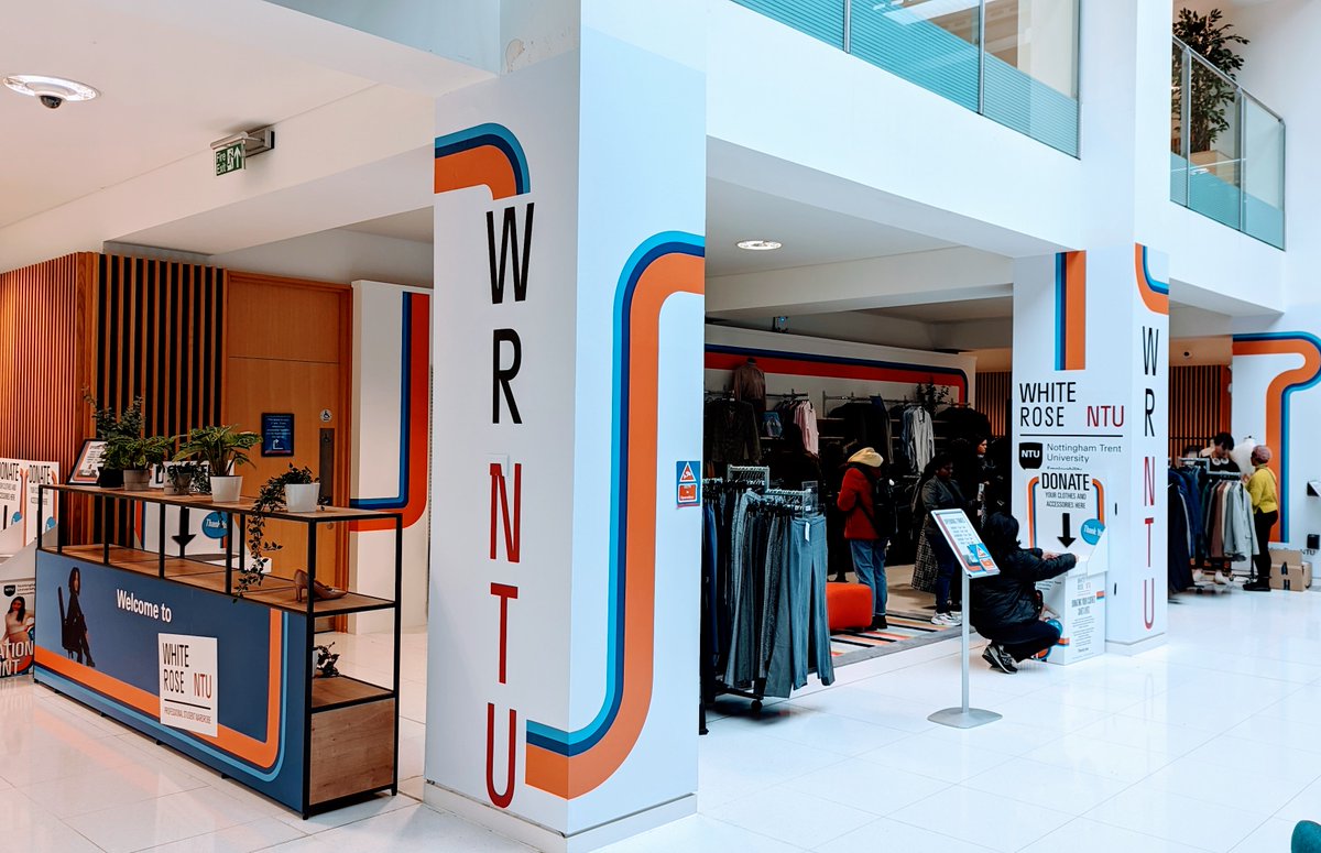 The Professional Student Wardrobe provides students and graduates with free, professional clothing.  🌍♻️👩‍🎓

Demand is high - in the first month since opening in January 2024, 637 students accessed 1158 items.
 
Find out more👇

ntu.ac.uk/c/ntu-professi…

@NTUEmp <a href="/WhiteRoseShop/">White Rose Pre-Loved Fashion</a>