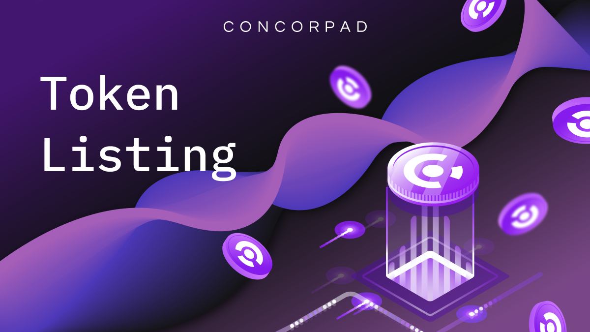 🤔 Wondering where your tokens will be listed after the sale? Let's break it down once and forever. Right after the Initial #DEX Offering (#IDO) on Concorpad, your tokens will be listed on @concordexlabs! Let us know your other questions below!