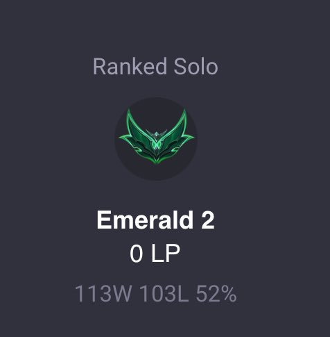 SonaStargazer's tweet photo. I’m literally the best Yuumi and finally reached Emerald 2 last night!! It was a rough start to the season but I still have some time.. do you think this is the season when I finally reach Diamond?! 💎 😩💕✨

#vtubers #LeagueOfLegends #healbot https://t.co/2IYaDLIc4s