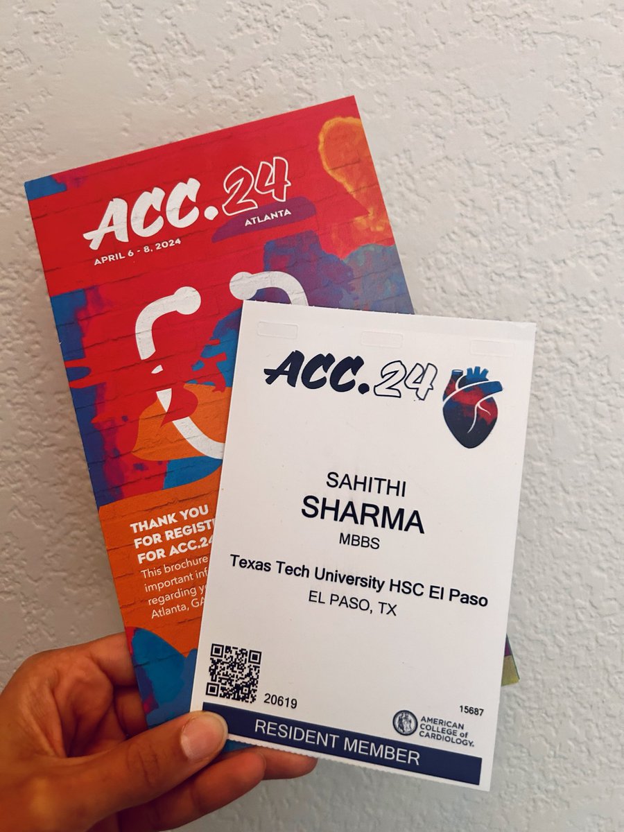 Sahithi Sharma (@ssharma_md) on Twitter photo See you at #ACC2024!
Excited to reunite with old friends, meet online pals face-to-face, and forge new connections <a href="/drmaligireddy/">Anand Maligireddy</a> <a href="/DrMCTan/">Min Choon Tan</a> <a href="/fahimeh_talaei/">Fahimeh Talaei🇮🇷 🇺🇸🫀</a> <a href="/BhavinPatelMD/">Bhavin Patel</a> <a href="/ApurvaChalla/">Dr. Apurva Bhavana Challa</a> <a href="/DrSrikanth/">Srikanth E Neruganti</a> <a href="/DryasarsattarMD/">Yasar sattar MD MS</a> <a href="/KrutarthKPandya/">Krutarth Pandya</a> <a href="/MayoAZCVFellows/">Mayo Clinic AZ CV Fellows</a> <a href="/AdrianaCMares/">Adriana C. Mares</a>
#CardioTwitter See you at #ACC2024!
Excited to reunite with old friends, meet online pals face-to-face, and forge new connections <a href="/drmaligireddy/">Anand Maligireddy</a> <a href="/DrMCTan/">Min Choon Tan</a> <a href="/fahimeh_talaei/">Fahimeh Talaei🇮🇷 🇺🇸🫀</a> <a href="/BhavinPatelMD/">Bhavin Patel</a> <a href="/ApurvaChalla/">Dr. Apurva Bhavana Challa</a> <a href="/DrSrikanth/">Srikanth E Neruganti</a> <a href="/DryasarsattarMD/">Yasar sattar MD MS</a> <a href="/KrutarthKPandya/">Krutarth Pandya</a> <a href="/MayoAZCVFellows/">Mayo Clinic AZ CV Fellows</a> <a href="/AdrianaCMares/">Adriana C. Mares</a>
#CardioTwitter