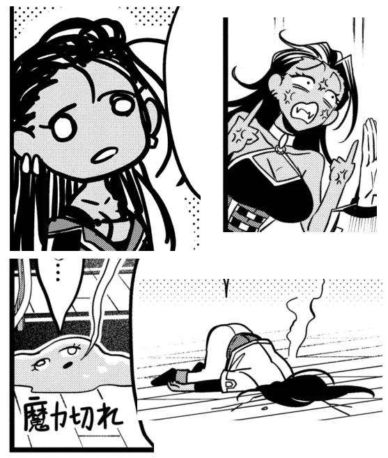 全然可愛く描く必要が無いヒロイン、気が楽 