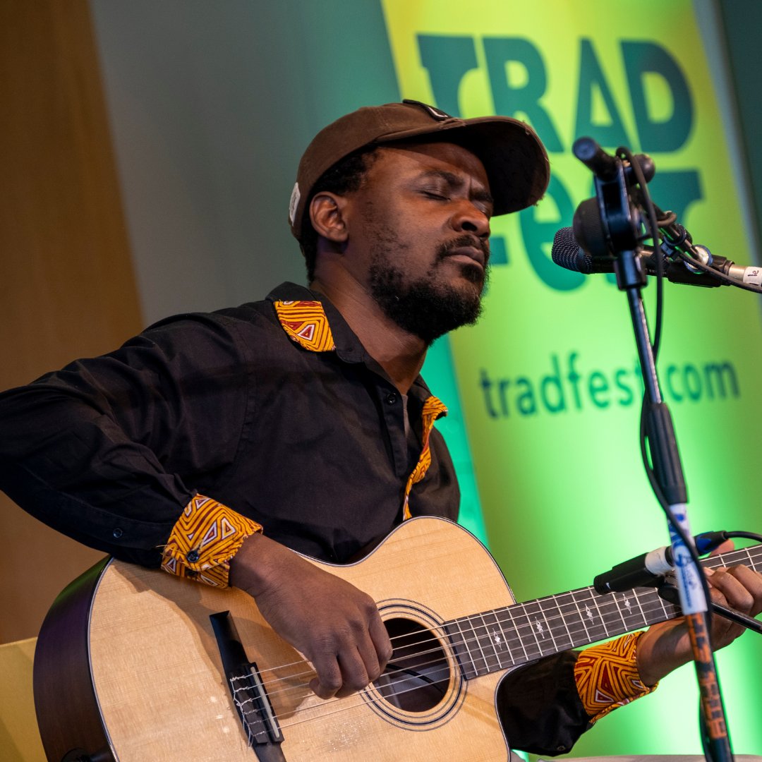 We're already counting down the days until #TradFest 2025 & thought we'd post some of our favourite shots from 2024. @NiwelTsumbu did an amazing set on January 26th in Malahide Castle. His unique style drawing on influences as diverse as jazz, folk & rumba had us all captivated!