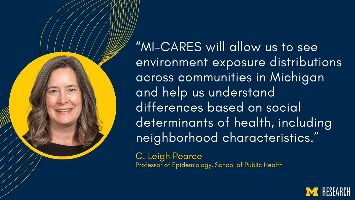 As part of a $13M @theNCI grant, researchers at @UMRogelCancer Center are working to build a movement to understand how exposures to toxic metals, industrial pollution and PFAS are impacting the health and cancer risk of residents across Michigan. myumi.ch/1bb6b