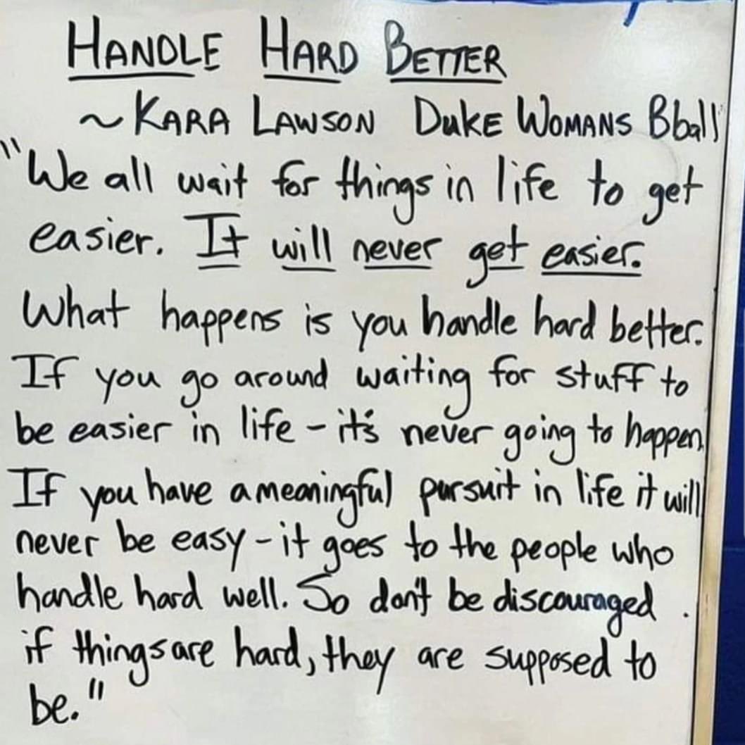 Handle Hard Better 👏🏽

#StillworkingAlwaysworking #wewill